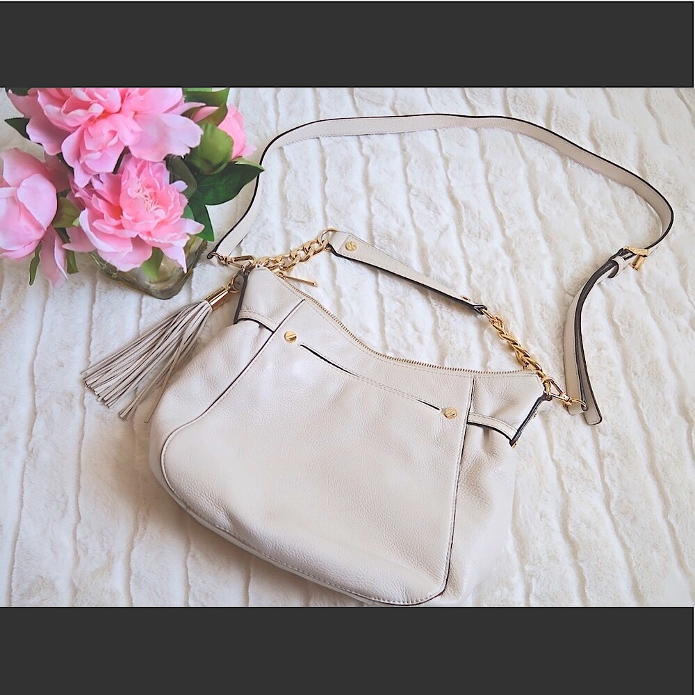 Michael Kors Leather Crossbody Purse - Picture 1 of 8